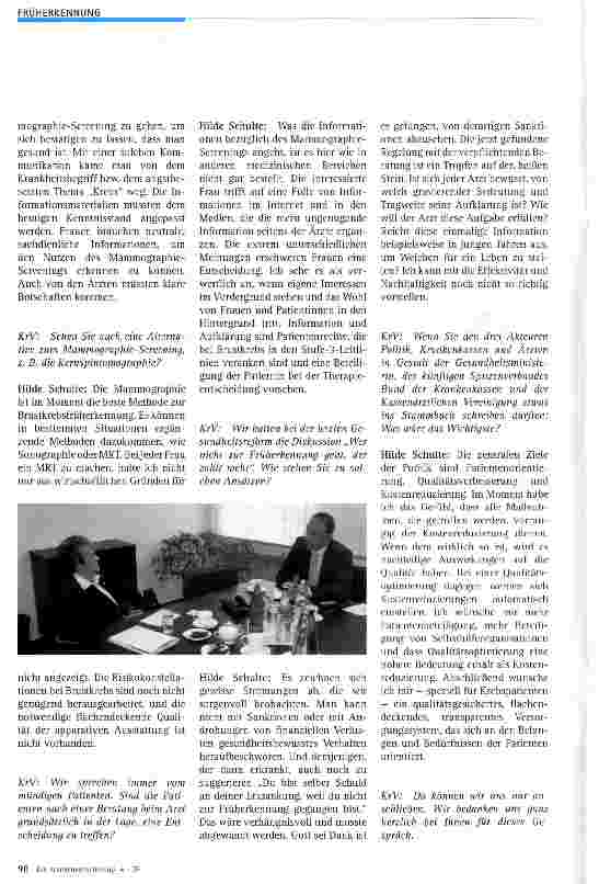 Vorschauseite 3: Die Mammographie ist die beste Methode zur Früherkennung von Brustkrebs