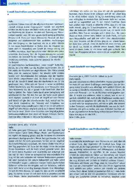 Vorschauseite 3: Wie können sich pflegerische Beziehungen auf aggressives Verhalten von Patienten auswirken? Teil 1 Einführung in das Thema Aggression und Pflege