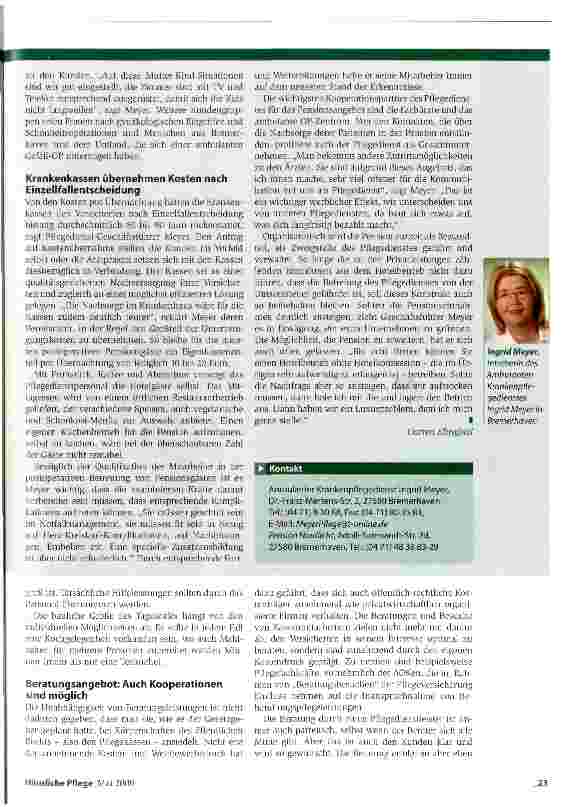 Vorschauseite 4: Ambulante Alternativen anbieten