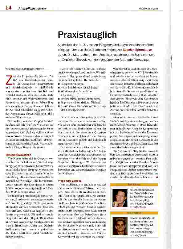 Vorschauseite 1: Praxistauglich