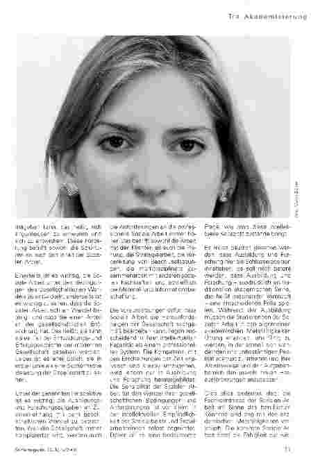 Vorschauseite 4: Soziale Arbeit als akademisches Fach