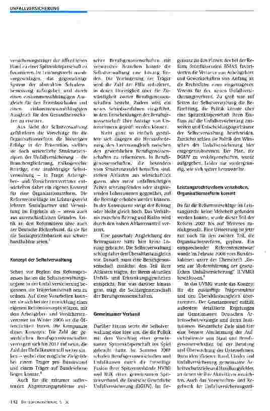Vorschauseite 2: Vorfahrt für die Selbstverwaltung — mit Einschränkungen
