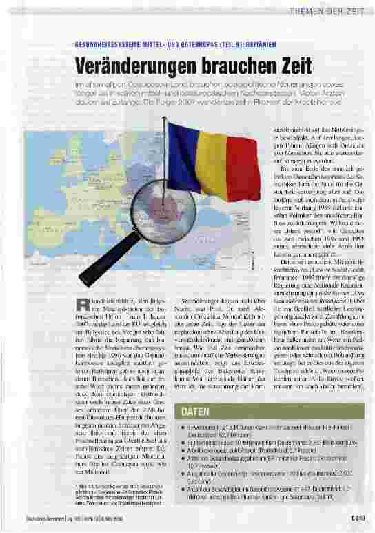 Vorschauseite 1: Veränderungen brauchen Zeit