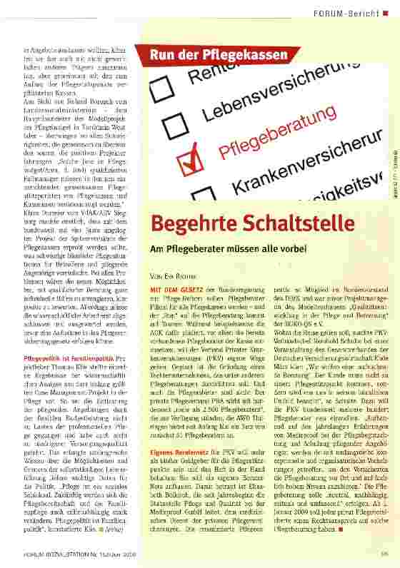 Vorschauseite 2: Impulsgeber Pflegebudget