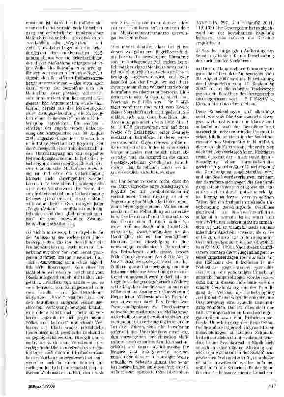 Vorschauseite 3: Zur Unterbringung