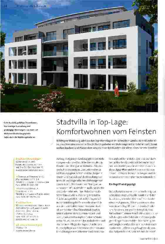 Vorschauseite 1: Stadtvilla in Top-Lage: Komfort wohnen vom Feinsten