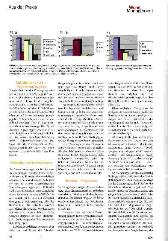 Vorschauseite 3: Versorgung von Patienten mit MRSA-Kolonisation oder -Infektion im Bereich der ambulanten Pflege*
