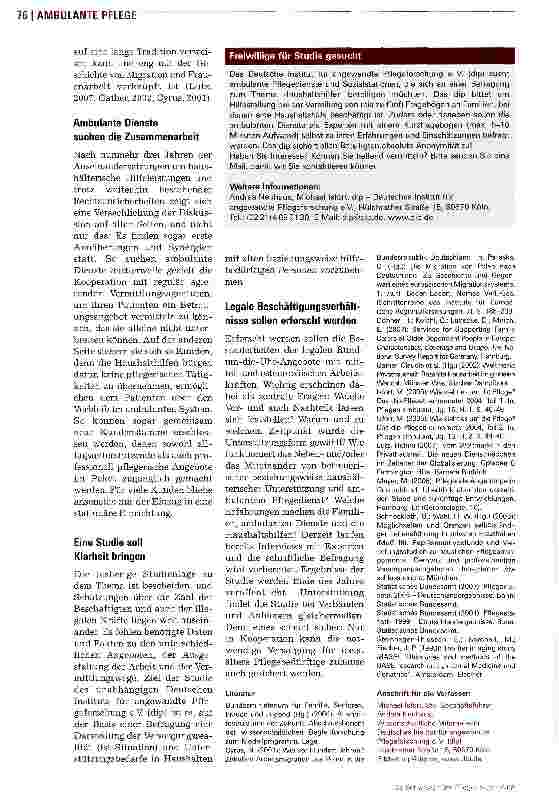 Vorschauseite 3: Kooperation statt Konkurrenz