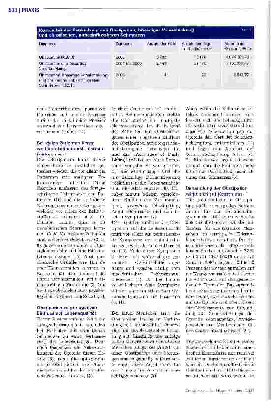 Vorschauseite 3: Erkennen der Obstipation ist Voraussetzung für Behandlung