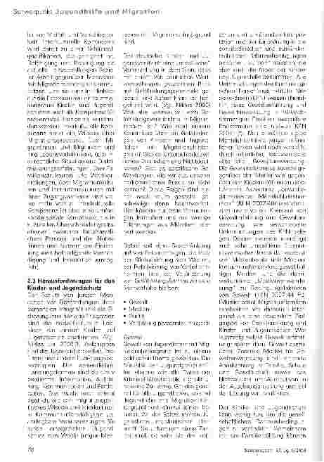 Vorschauseite 6: Jugendschutz in der Migrationsgesellschaft