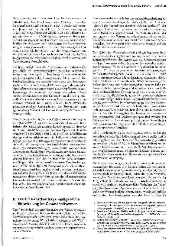 Vorschauseite 3: Rabattverträge nach § 130a Abs. 8 SGB V