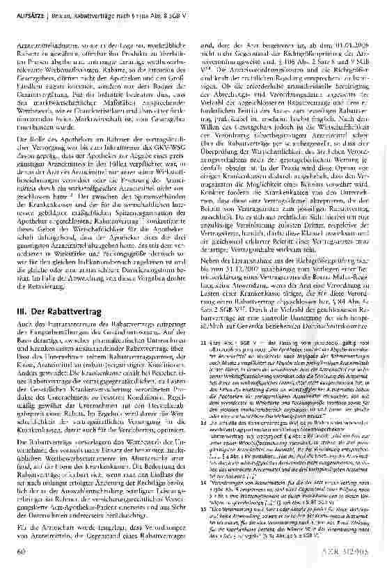 Vorschauseite 4: Rabattverträge nach § 130a Abs. 8 SGB V