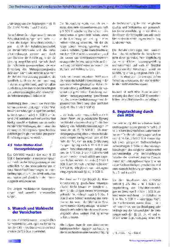 Vorschauseite 4: Der Rechtsanspruch auf medizinische Rehabilitation unter Berücksichtigung der Gesundheitsreform 2007 (GKV-WSG)