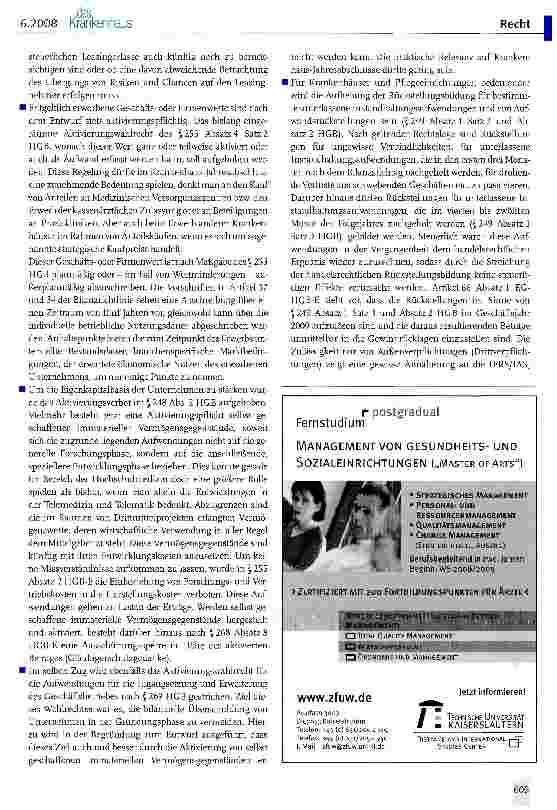 Vorschauseite 3: Das Bilanzrechtsmodernisierungs-gesetz (BilAAoG) und seine Auswirkungen auf den Jahresabschluss von Krankenhäusern und Pflegeeinrichtungen (I)