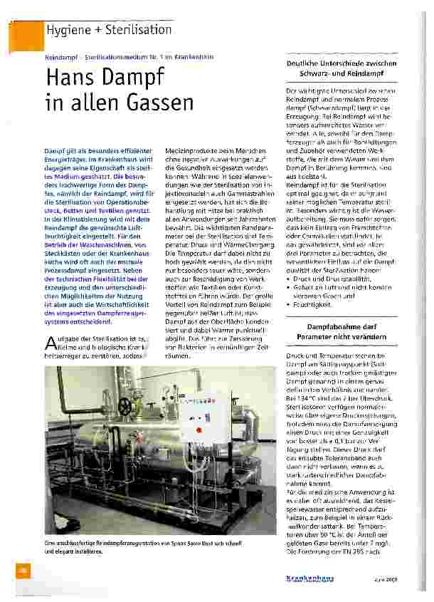 Vorschauseite 1: Hans Dampf in allen Gassen