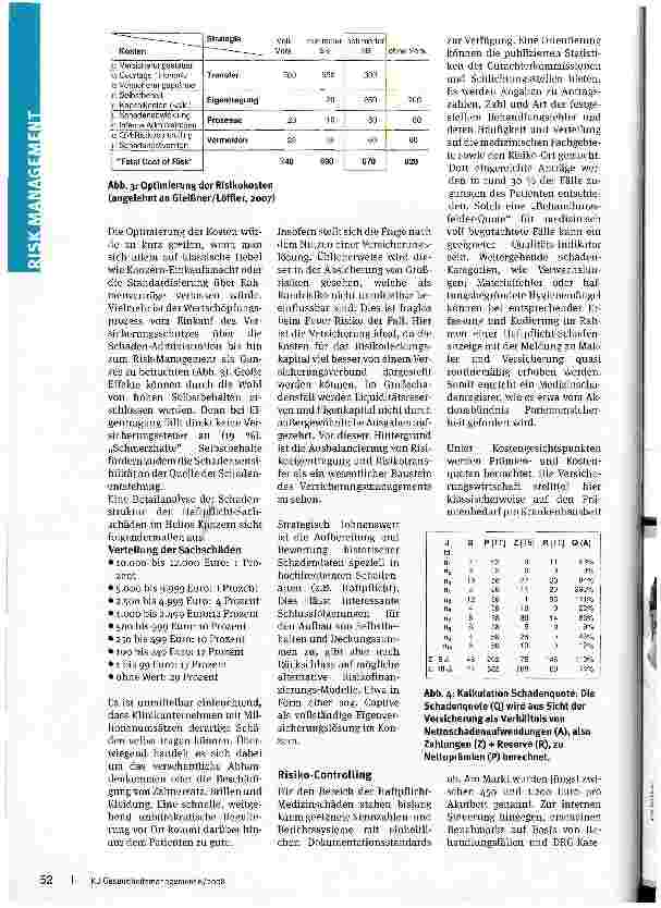 Vorschauseite 3: Richtig versichert? Im Versicherungsmanagemant liegt noch viel Optimierungspotezial