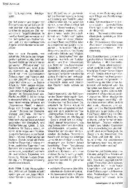 Vorschauseite 2: Hier das Geld - und dort die Liebe? ! Soziale Arbeit und Ökonomie - (De-)Professionalisierungstendenzen zwischen Armutsbekämpfung und „freiem Markt