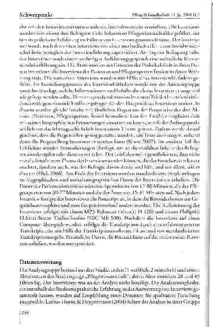 Vorschauseite 5: Die Bedeutung des Tandempraxen-Konzeptes für die Professionalisierung der Pflege