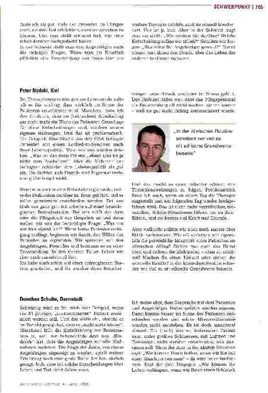 Vorschauseite 2: Ethische Entscheidungen. Grenzgänge in der Intensivmedizin