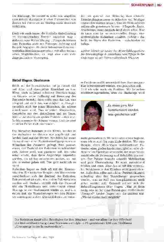 Vorschauseite 4: Ethische Entscheidungen. Grenzgänge in der Intensivmedizin