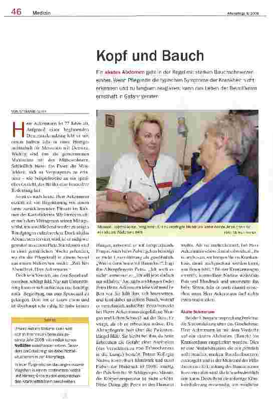 Vorschauseite 1: Kopf und Bauch