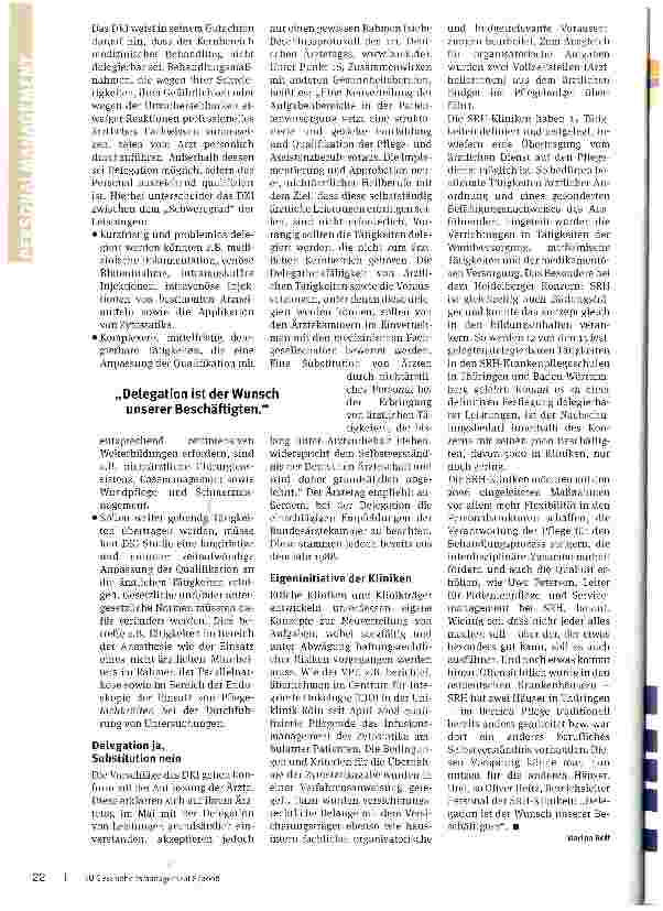 Vorschauseite 3: Wasserdichte Delegation
