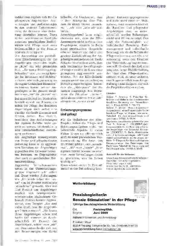 Vorschauseite 4: Unterschiedlichkeit braucht VielfältigkeitUnterstützung für Familien mit Demenz