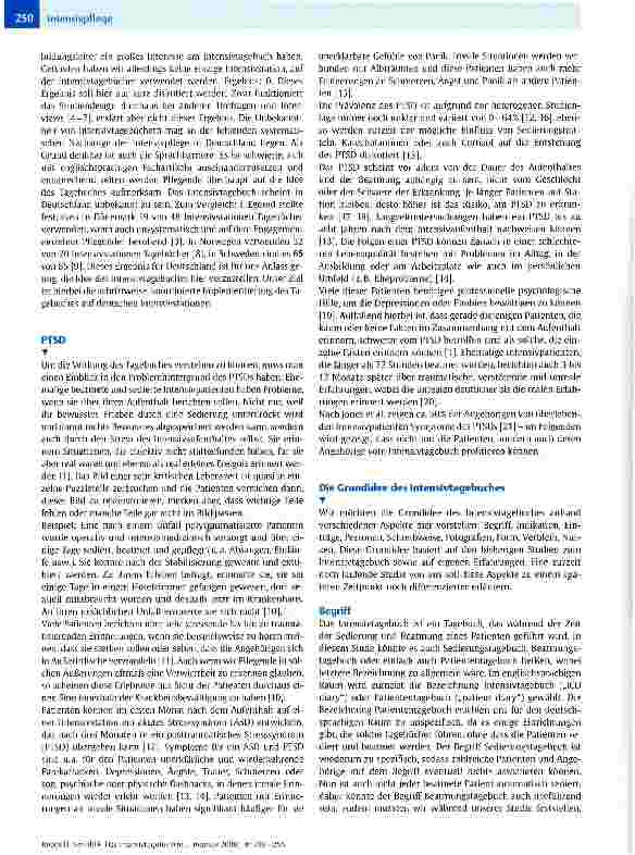 Vorschauseite 2: Das Intensivtagebuch in Deutschland