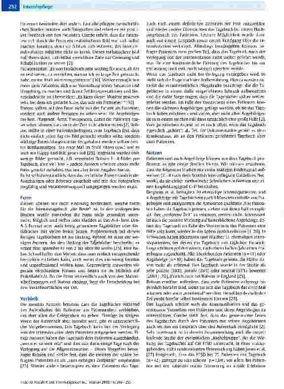 Vorschauseite 4: Das Intensivtagebuch in Deutschland