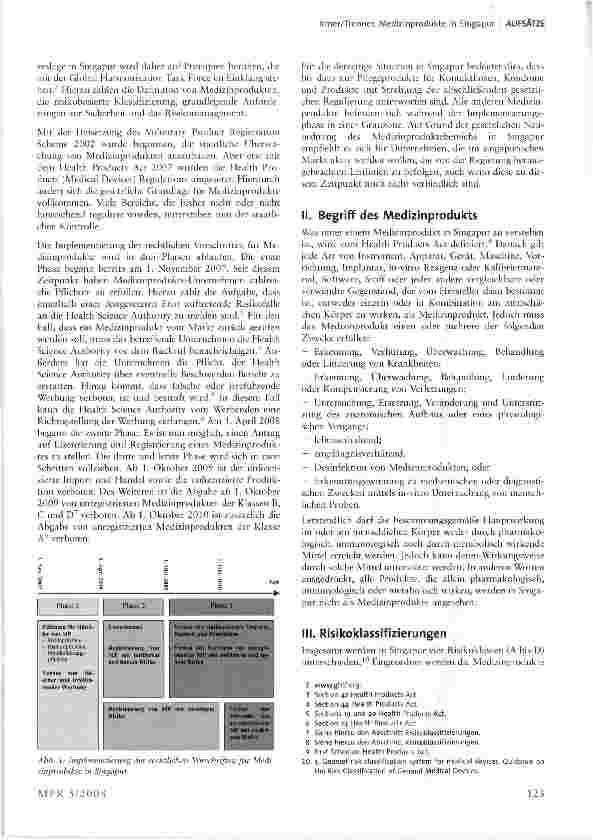 Vorschauseite 2: Medizinprodukte in Singapur