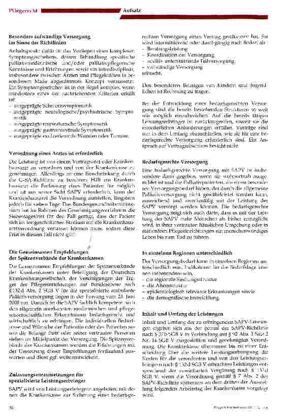 Vorschauseite 2: Zum Stand der Palliativversorgung und der Versorgung Demenz-Erkrankter