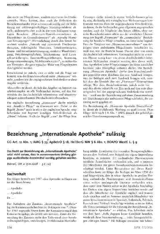 Vorschauseite 3: Homecare Apotheke Deutschland