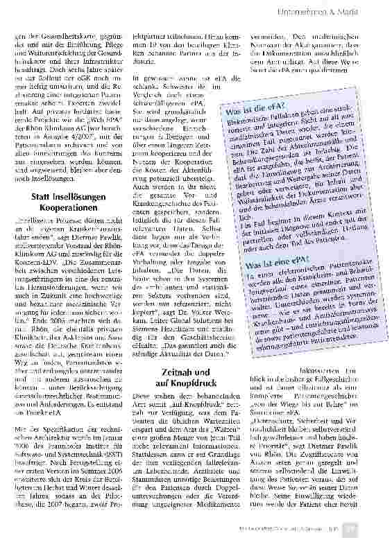 Vorschauseite 2: Starkes Netz für schlanke Schwester