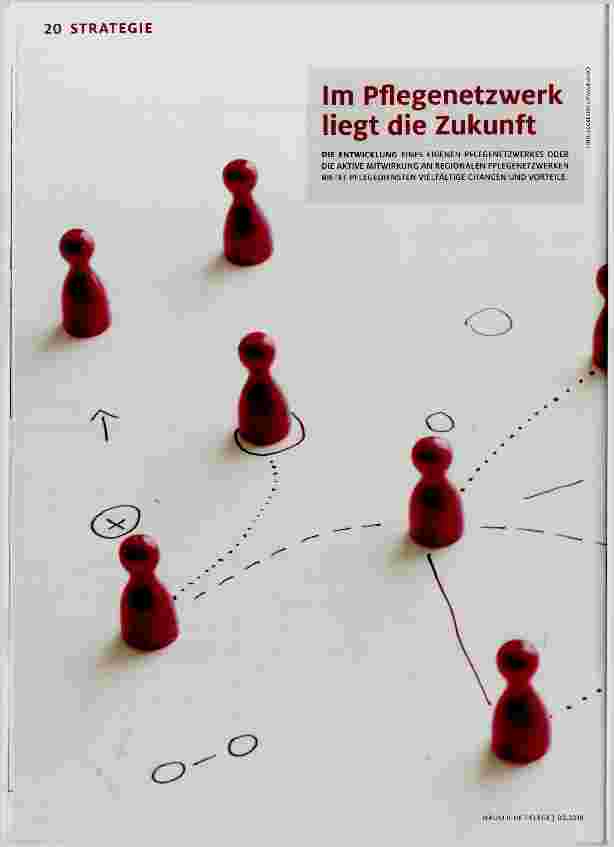 Vorschauseite 1: Im Pflegenetzwerk liegt die Zukunft