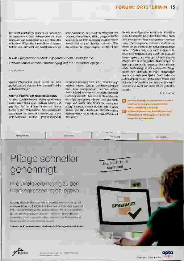 Vorschauseite 2: Bundespolitik verspricht Nachbesserungen
