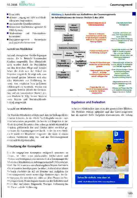 Vorschauseite 3: Casemanagement als Zauberformel?