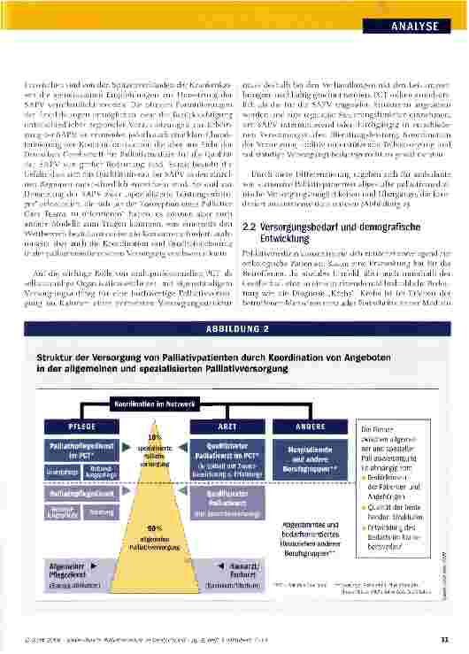 Vorschauseite 5: Palliativmedizin in DeutschlandMenschenwürdige Medizin am Lebensende - ein Stiefkind der Medizin?