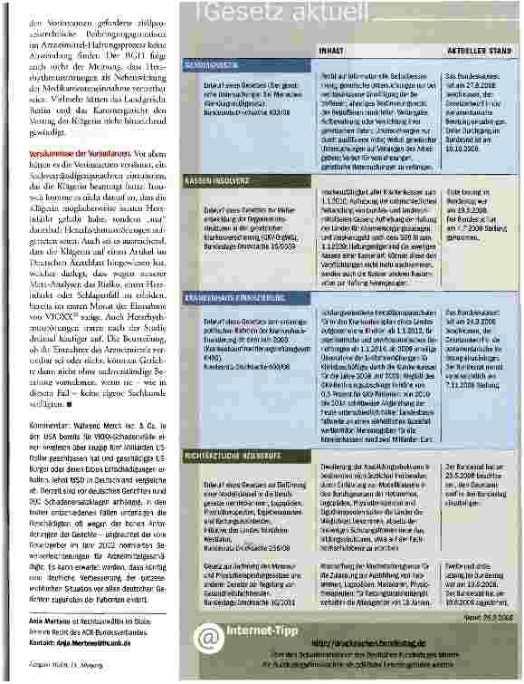 Vorschauseite 2: Bessere Chancen für Patienten