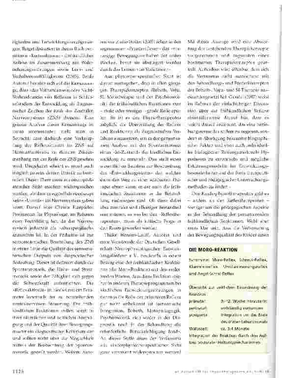Vorschauseite 2: Persistierende frühkindliche Reaktionen Eine kritische Betrachtung aus physiotherapeutischer Sicht - Teil 1