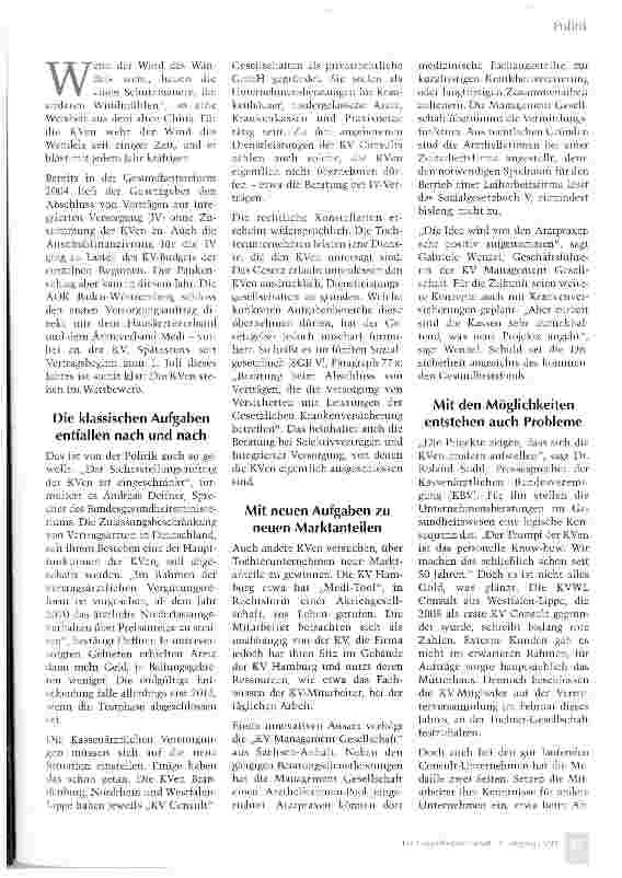 Vorschauseite 2: Mauern oder Windmühlen?