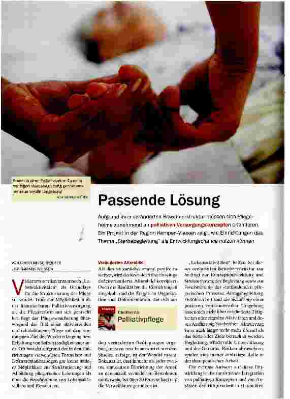 Vorschauseite 1: Passende Lösung