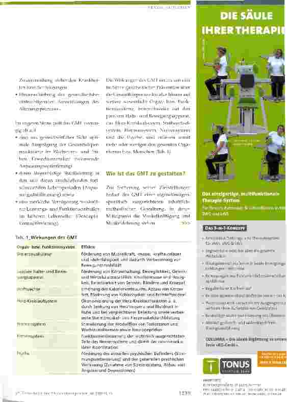 Vorschauseite 2: Gesundheits-Muskeltraining (GMT)