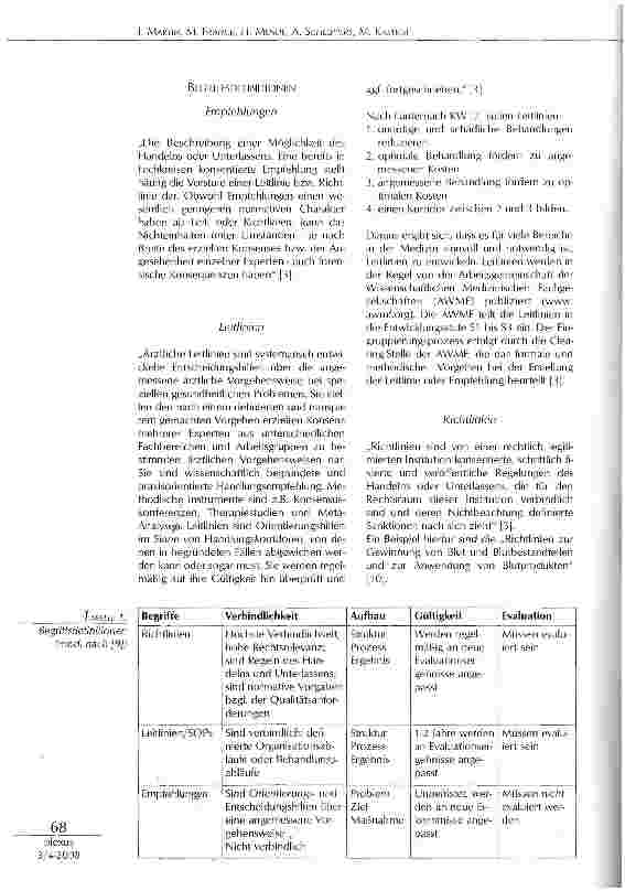 Vorschauseite 2: CLINICAL PATHWAYS (CPS) UND STANDARD OPERATING PROCEDURES (SOPS) IN DER ANÄSTHESIE UND INTENSIVMEDIZIN