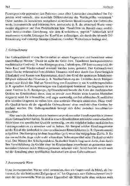 Vorschauseite 2: Das wertebasierte Unternehmensprofil eines Krankenhauses