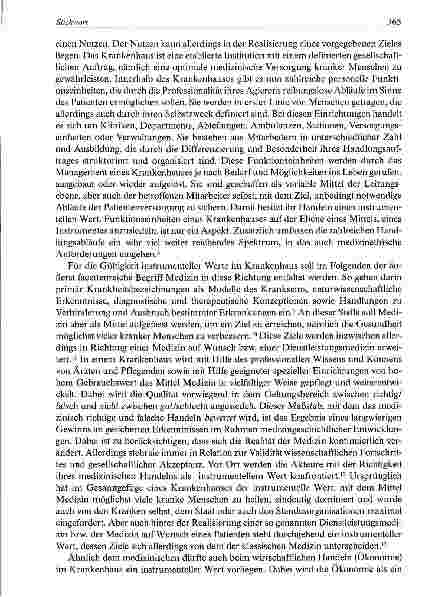 Vorschauseite 3: Das wertebasierte Unternehmensprofil eines Krankenhauses
