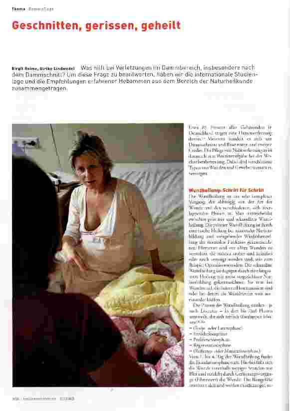 Vorschauseite 1: Geschnitten, gerissen, geheilt