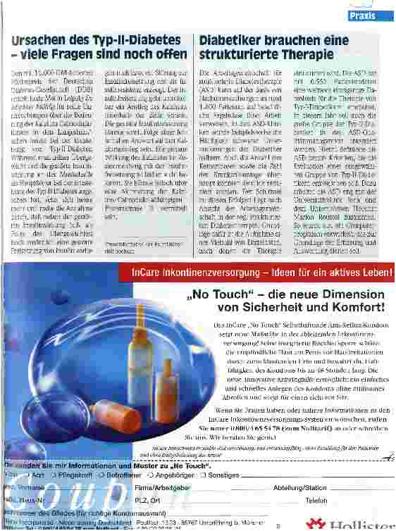 Vorschauseite 2: Die Betreuung junger Diabetiker