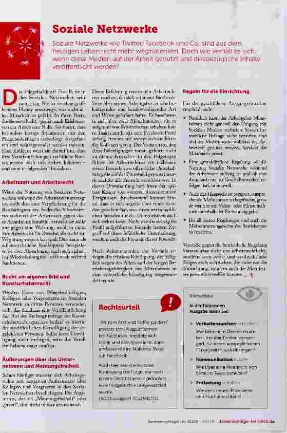 Vorschauseite 1: Soziale Netzwerke