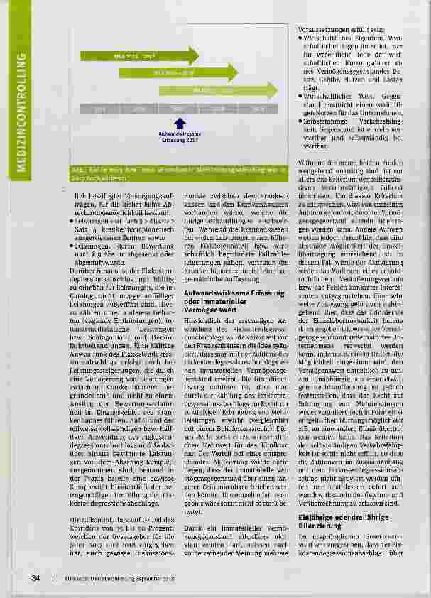 Vorschauseite 2: Die Bilanzierung des Fixkostendegressionsabschlags