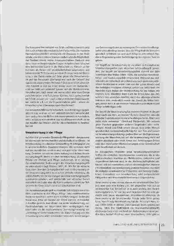 Vorschauseite 4: Ethik in der Pflege
